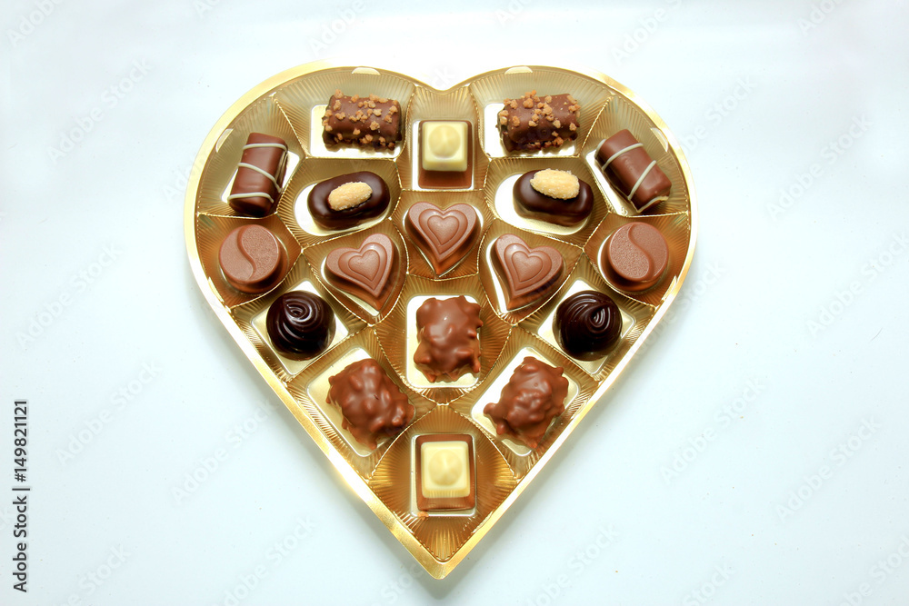 Various luxurious chocolates Various luxurious chocolates