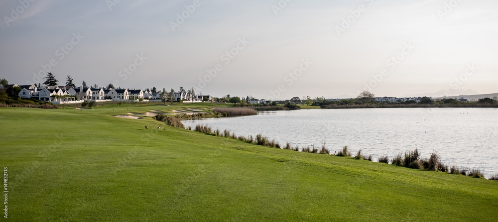 Golf Course near Stellenbosch, South Africa Golf Course near Stellenbosch, South Africa