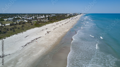 An Aerial View of Satellite Beach, Florida
