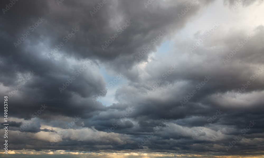 Natural background: dramatic stormy sky Natural background: dramatic stormy sky