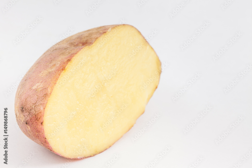 Potato (Solanum tuberosum) isolated in white background Potato (Solanum tuberosum) isolated in white background