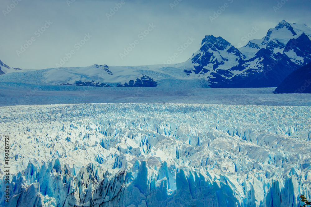 Glacier Perito Moreno, Los Glaciares National Park, El Calafate, Province Santa Cruz, Patagonia Argentina, South America. Glacier Perito Moreno, Los Glaciares National Park, El Calafate, Province Santa Cruz, Patagonia Argentina, South America.
