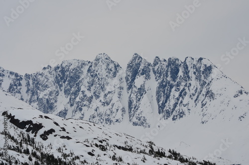 ice mountain ridge