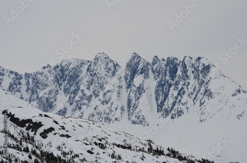 ice mountain ridge photo