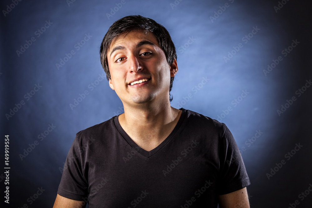 Fototapeta premium Man face expressions