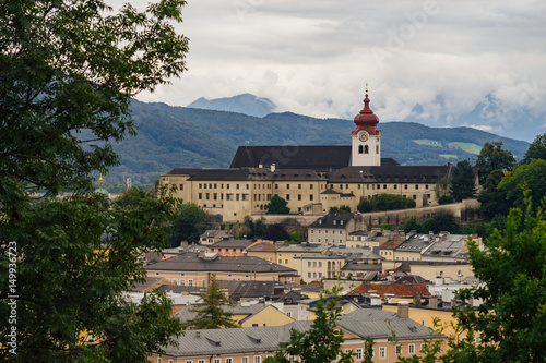 Nonnberg Abbey is a Benedictine monastery in Salzburg photo