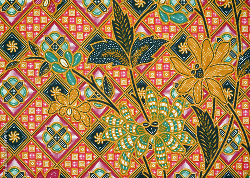 Malaysia and Indonesia Batik Patterns