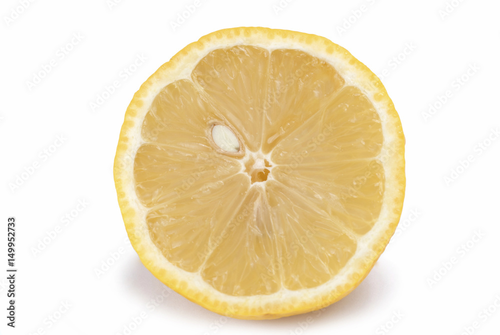 Isolated lemon fruit Isolated lemon fruit