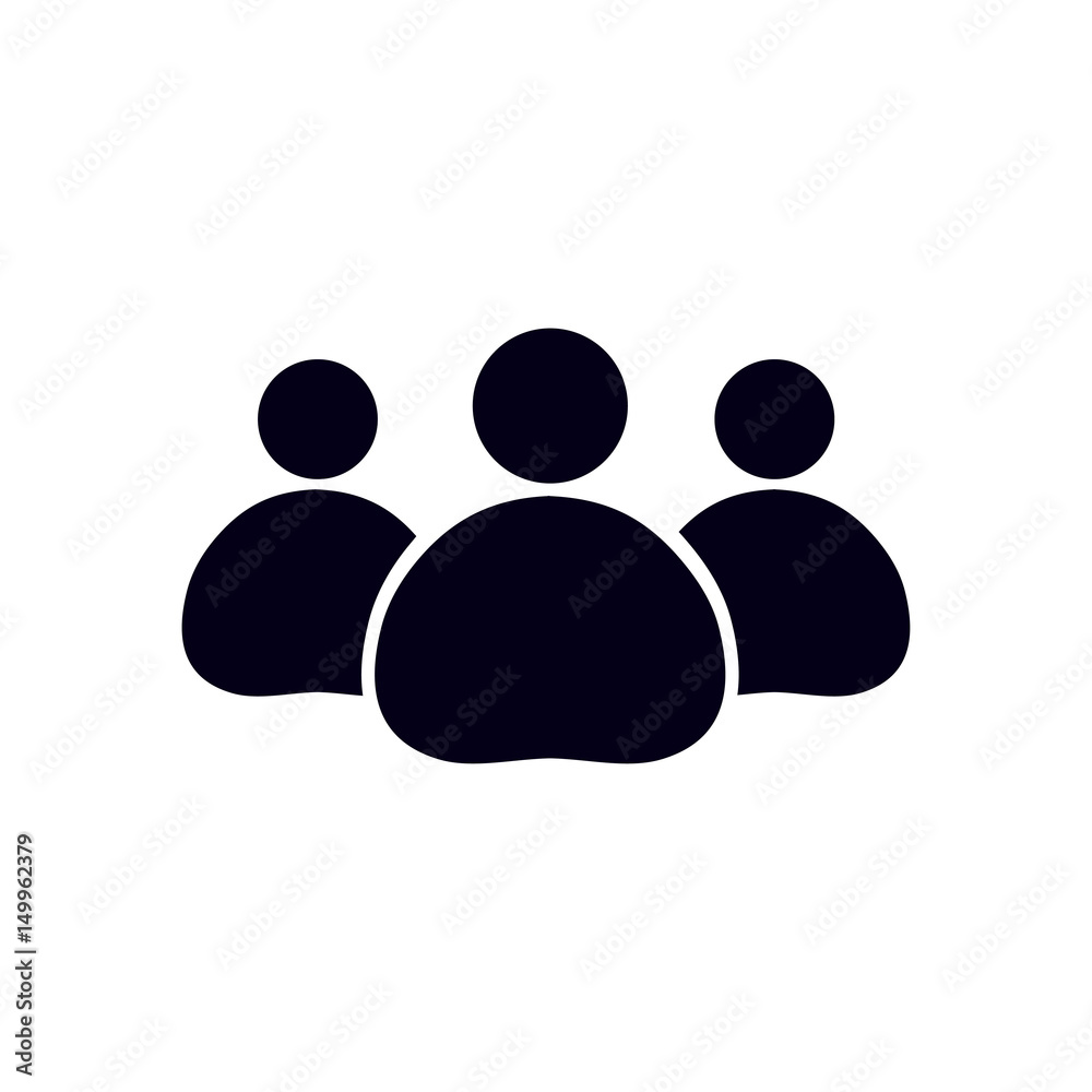 Team work icon. Office workers and business team. Team work icon. Office workers and business team.