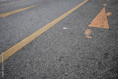 Wallpaper Mural  background texture line on asphalt road Torontodigital.ca