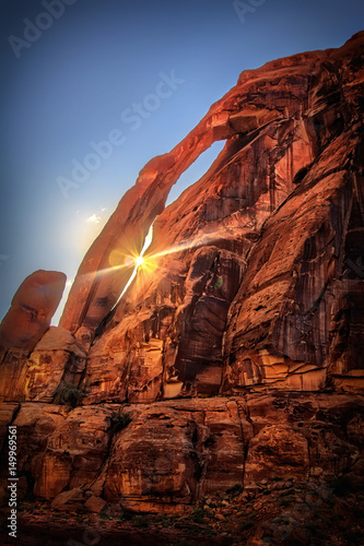 The Jug Handle Arch in Arches National Park photo