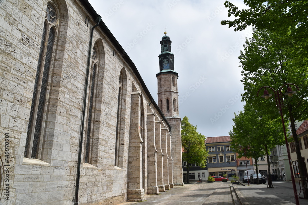 Obraz premium Kornmarktkirche Mühlhausen