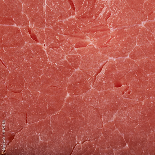 Fragment of a ham meat