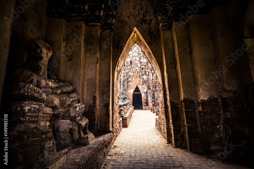Ancient Ruins at Ayutthaya Historical Park