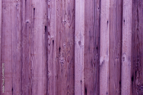 violet wooden planks wall background. Pink wooden texture