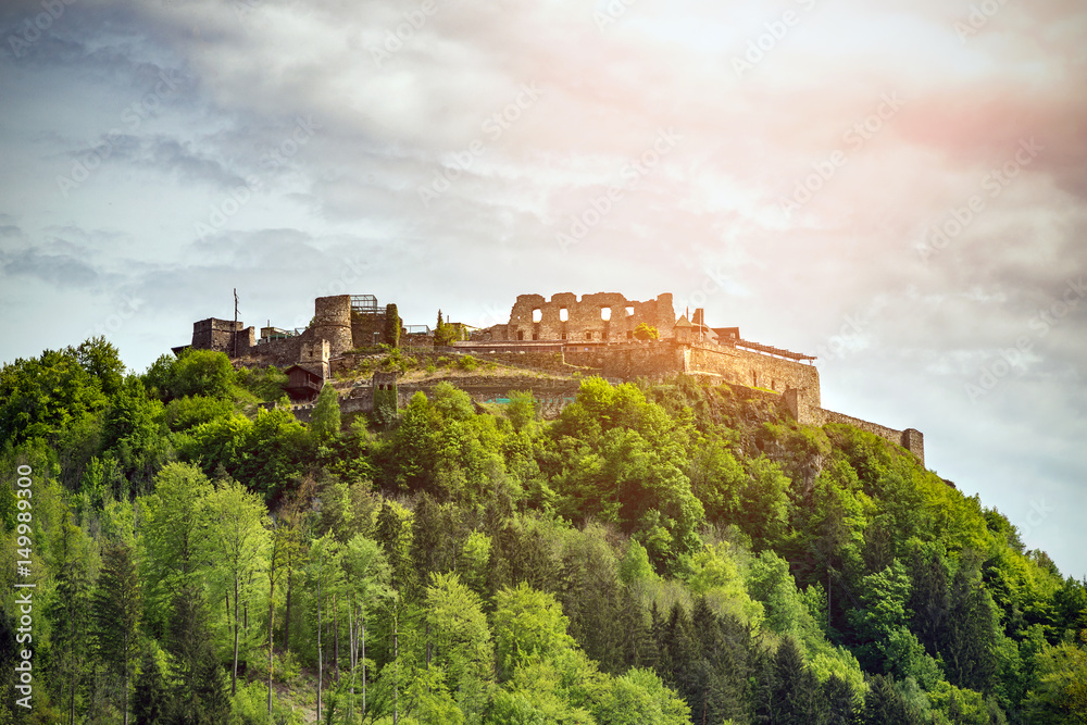 Burg Landskron in Kärnten, Österreich