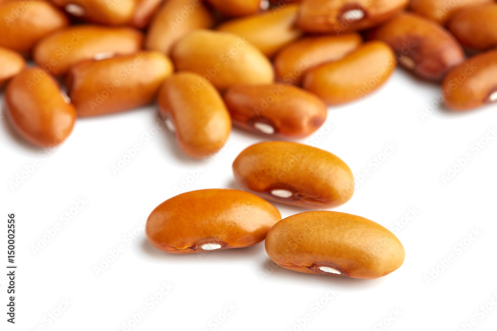 Yellow kidney bean isolated on white background. Yellow kidney bean texture background. A large bean with a subtle sweet flavor and soft texture. Beans. Proper nutrition. Vitamins. Healthy food. Yellow kidney bean isolated on white background. Yellow kidney bean texture background. A large bean with a subtle sweet flavor and soft texture. Beans. Proper nutrition. Vitamins. Healthy food.
