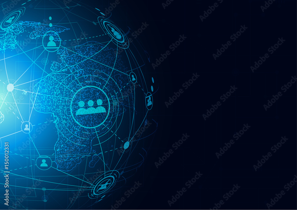 World map point, line, composition, representing the global, Global network connection,international meaning. World map point, line, composition, representing the global, Global network connection,international meaning.