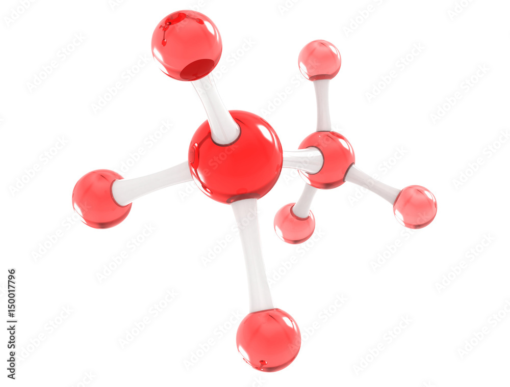 3d illustration of molecule model. Science background with molecules and atoms 3d illustration of molecule model. Science background with molecules and atoms