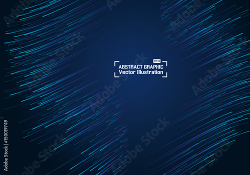 Lines composed of glowing backgrounds, abstract vector background