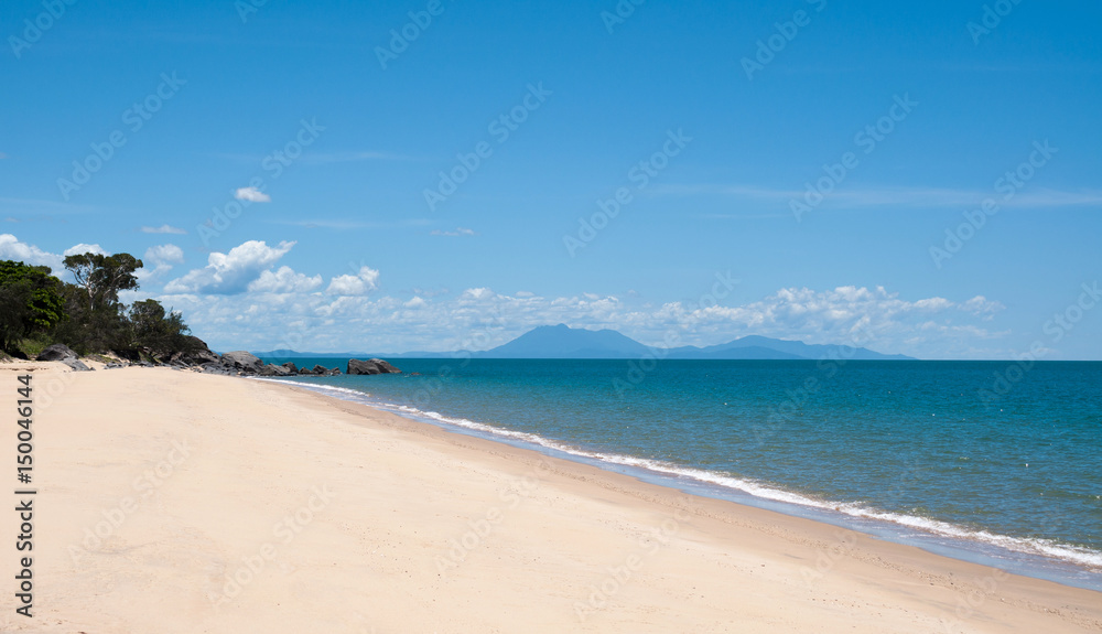 Sandy Beach in Queensland Australia.