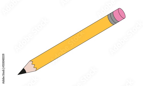 Stift - Bleistift mit Radiergummi