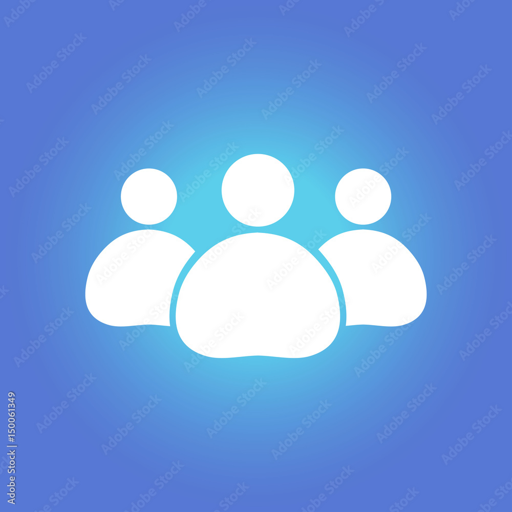 Team work icon. Office workers and business team. Team work icon. Office workers and business team.