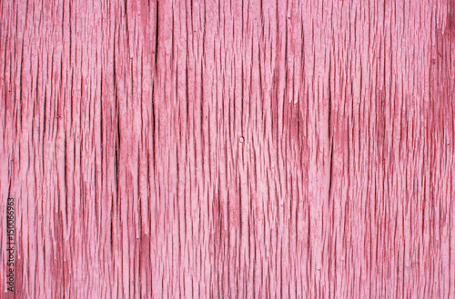 Surface texture of the board with the old pink paint