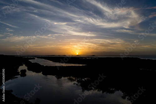 Sunset on Guajira peninsula 