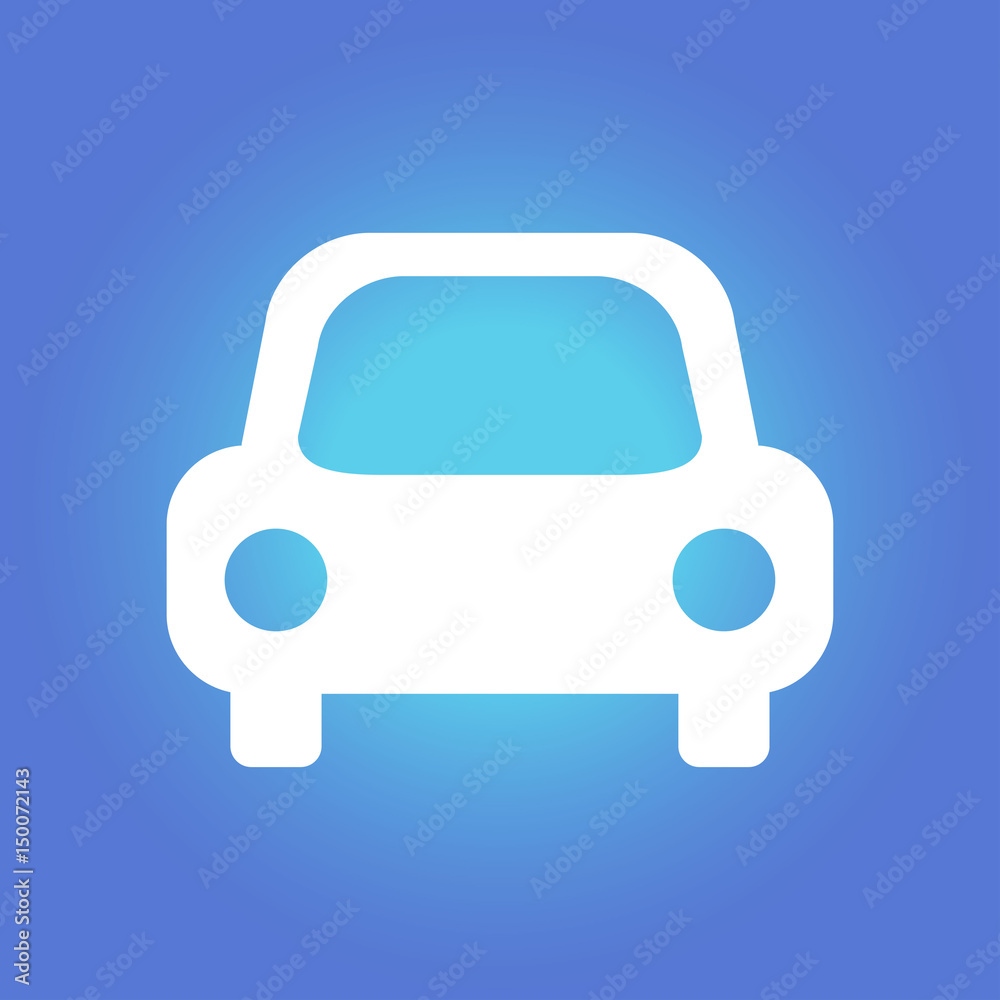 Obraz premium Transport icon. Car sign. Delivery transport symbol.