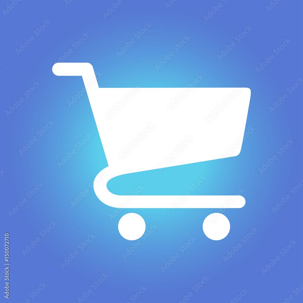 Flat icon of shopping chart. Add a product to the cart. Flat icon of shopping chart. Add a product to the cart.