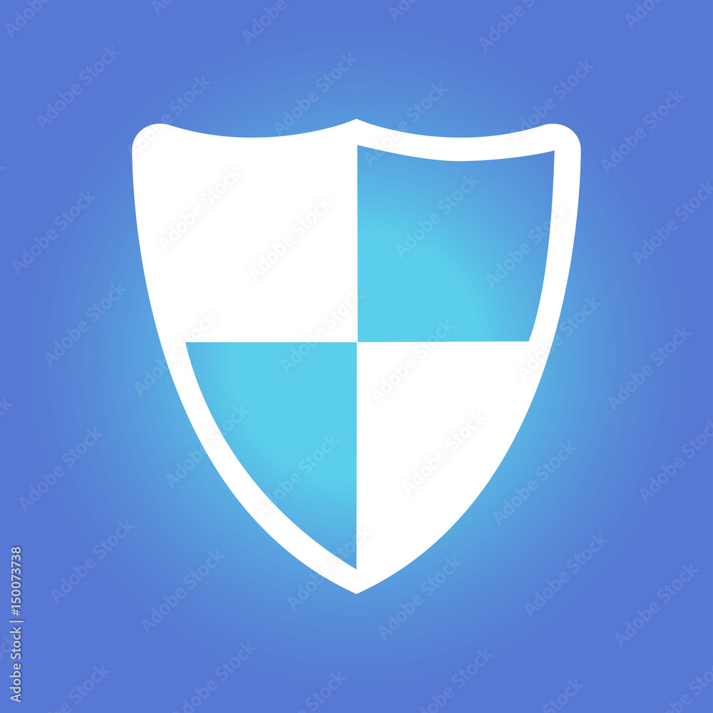 Shield icon. Protection concept. Software designed to detect and destroy computer viruses. Shield icon. Protection concept. Software designed to detect and destroy computer viruses.