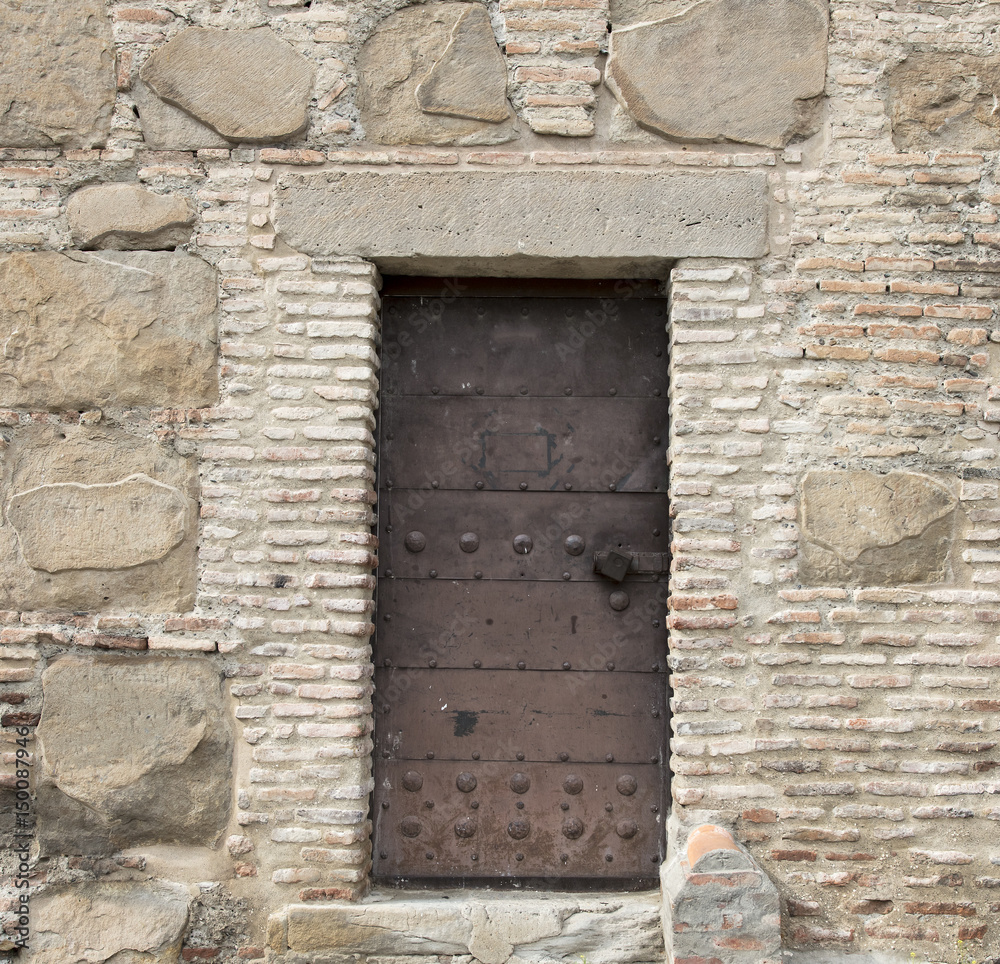 Naklejka premium medieval door