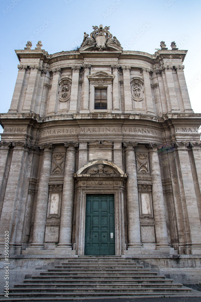 Obraz premium Chiesa dei Santi Luca e Martina Roma