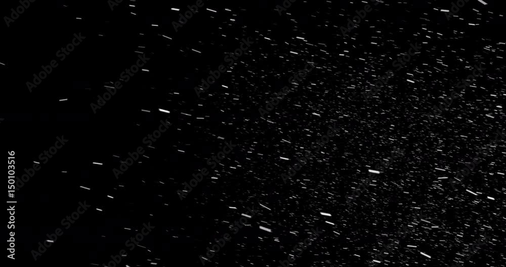Horizontal Snow High Density / Horizontal natural snow overlay. High density level.
