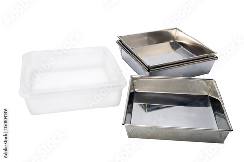 Food container / Food container on white background.