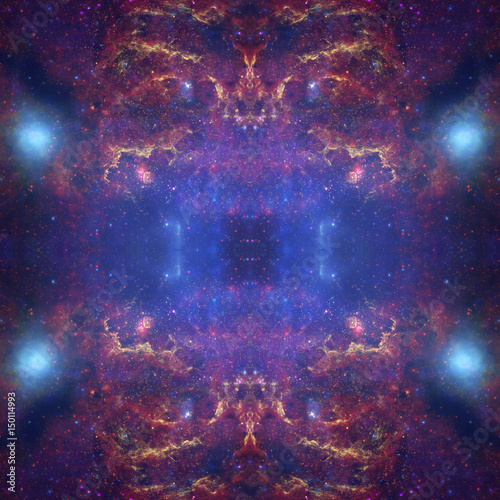 Universe simmetric backgrou...