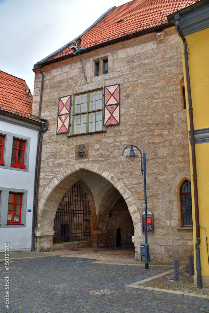 Obraz premium Rathaus Mühlhausen