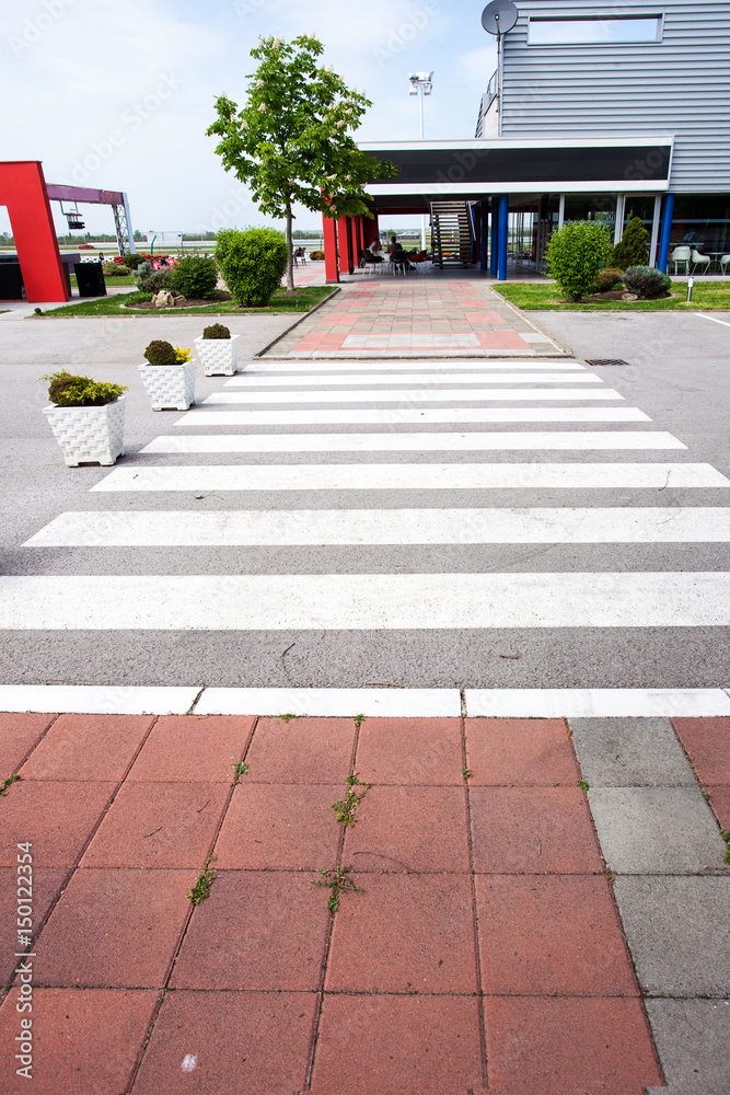 Fototapeta premium pedestrian crossing
