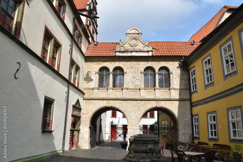 Fototapeta premium Rathaus Mühlhausen