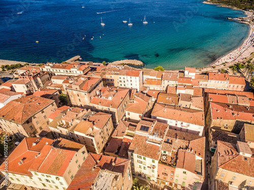 L´lle Rousse from the air photo