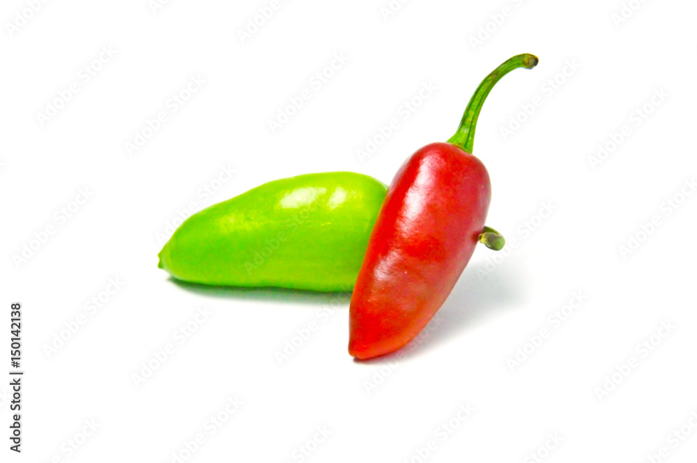 RED AND GREEN pepper RED AND GREEN pepper