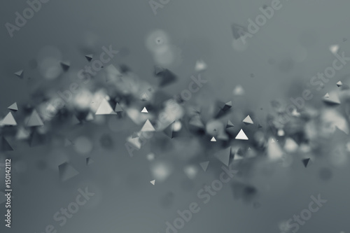 Abstract 3d rendering of ch...