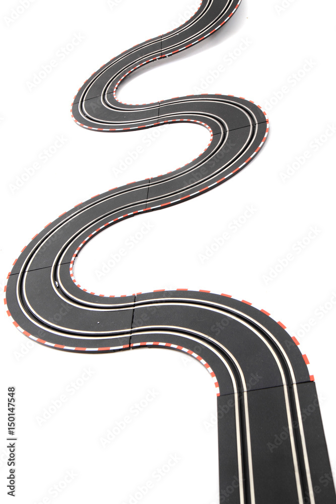 racing track isolated