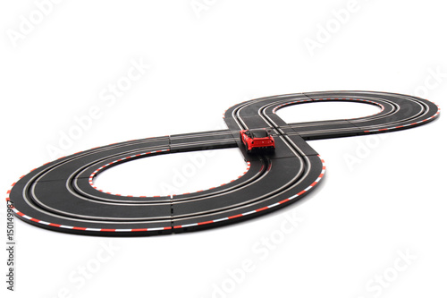 racing track isolated