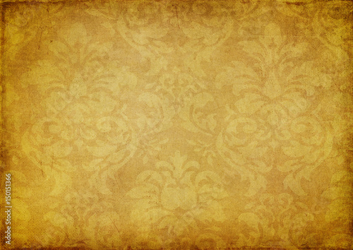 Elegant damask vintage texture