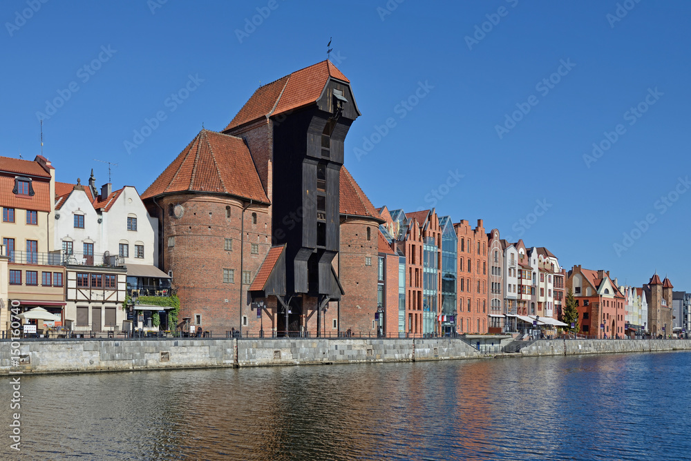 Fototapeta premium Old town of Gdansk