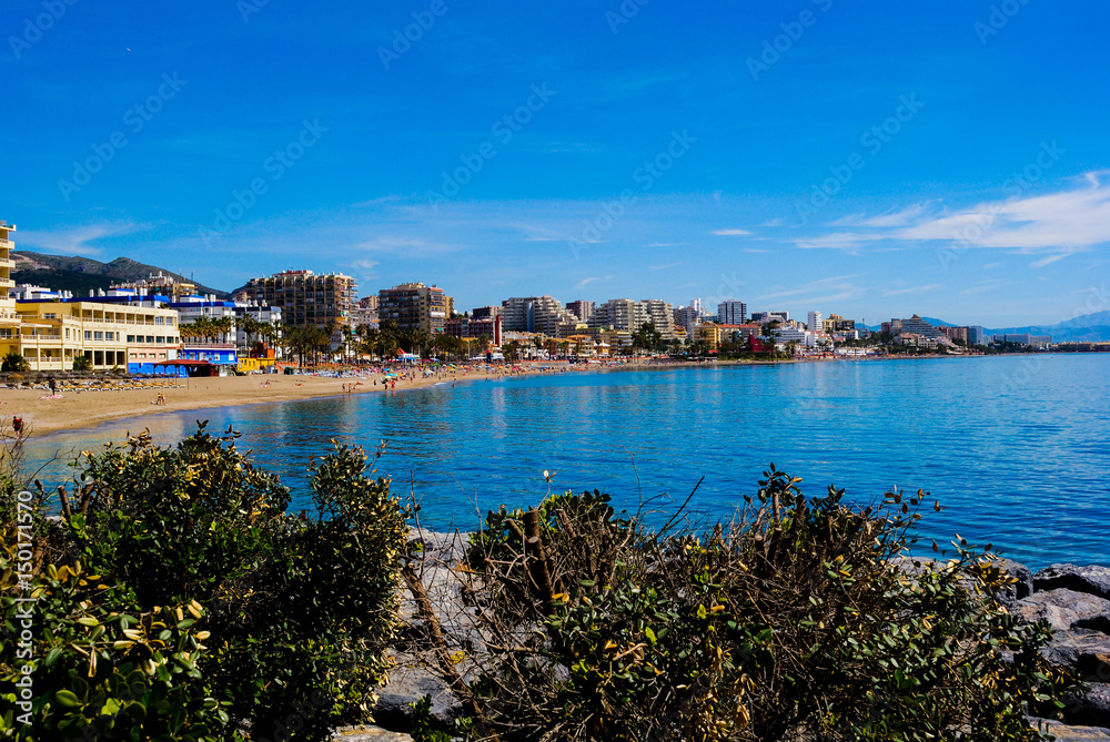 Fototapeta premium Mar lago azul