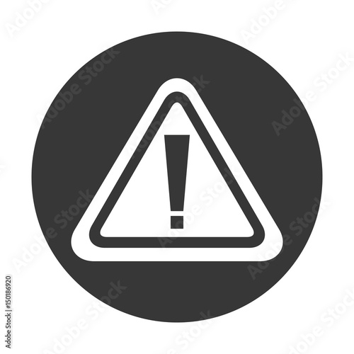 Free Download alert sign isolated icon vector illustration design - GFXLoad