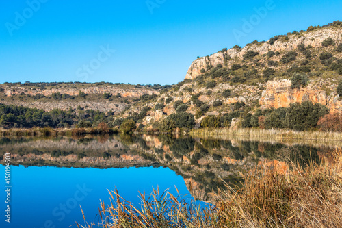 Reflejos en la laguna